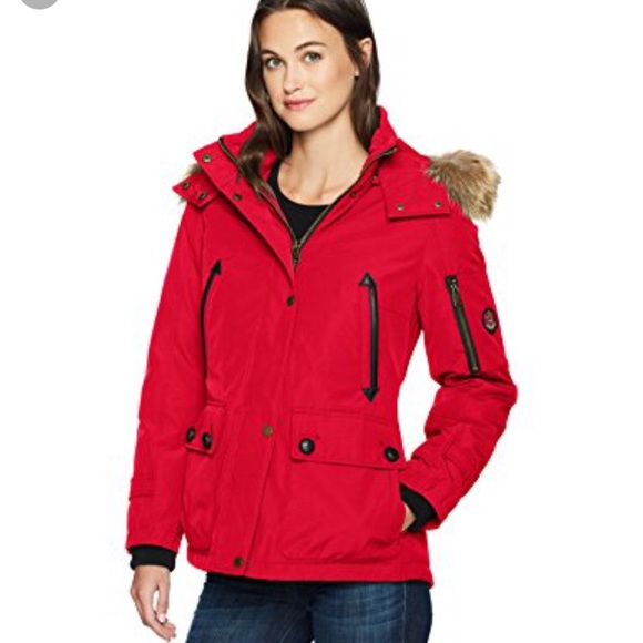 NWT PENDELTON BACHELOR FUR TRIM DOWN COAT - Picture 1 of 4